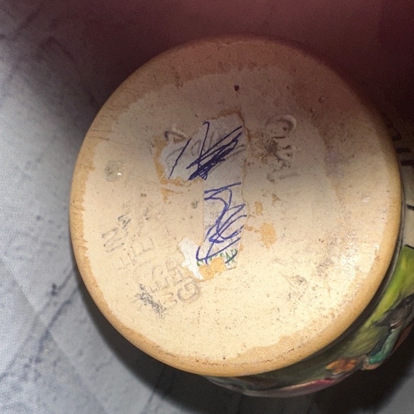 Vintage German Ceramic Beer Stein with Red Roof Church Accent - Picture 8 of 9